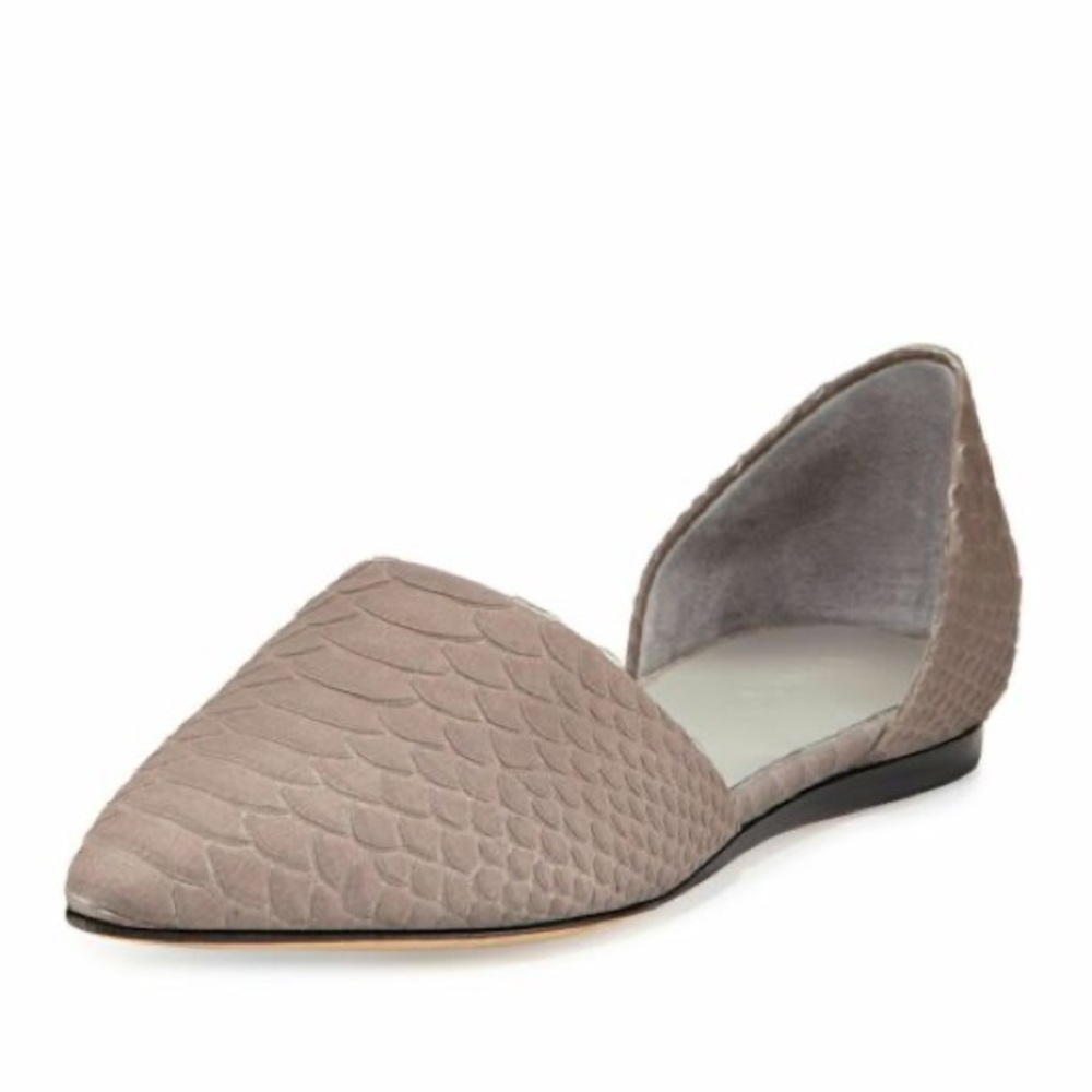 Vince “Nina” Snake Print Flat